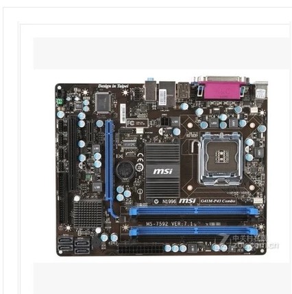 

Материнская плата MSI G41M-P43 COMBO DDR2 DDR3 775 G41