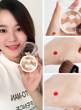 the saem得鲜发际线粉补发神器填充阴影粉修容粉鼻影额头高光韩国