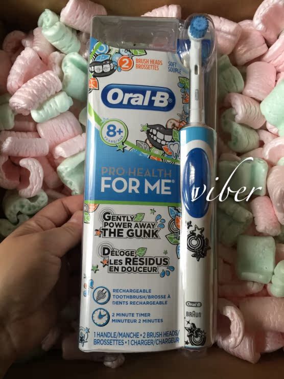 Детская электрическая зубная щетка OralB  198