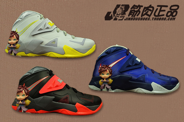 

баскетбольные кроссовки Nike ZOOM SOLDIER VII LBJ 599264-400 001 003