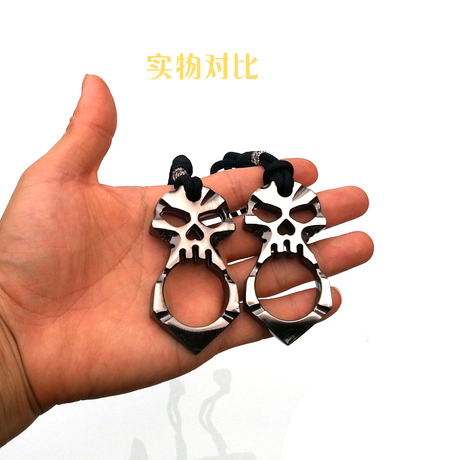 00      防身手指虎铁拳头拳套指扣套拳扣手撑子虎头拳刺版用品毒龙钻