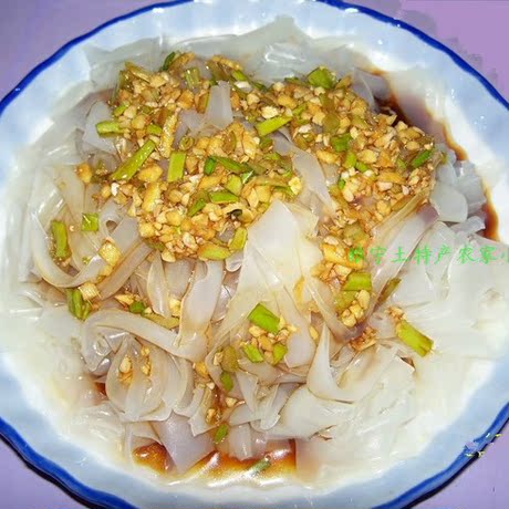 徐州睢宁邳州新沂宿迁水粉皮农家手工制作有机食品小吃