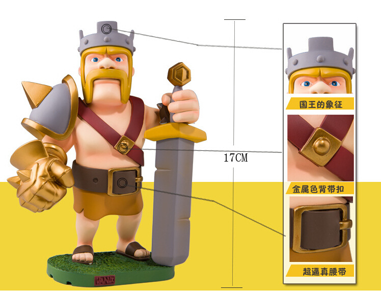 

Куклы/ украшения/детали Clash Of Clans COC14000