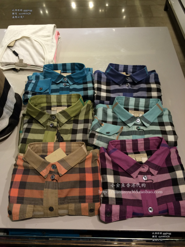 

женская рубашка Burberry 39686751 39686761 DFS