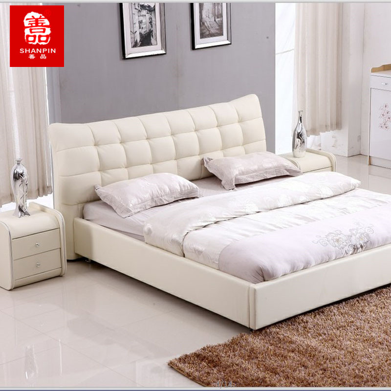 

кожаная кровать Good quality furniture 1.8/1.5