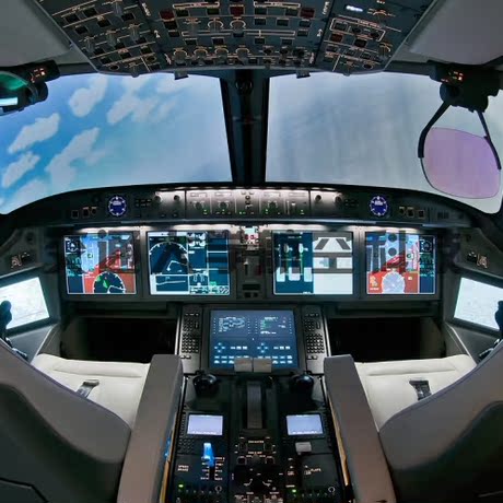 模拟飞行驾驶舱 模拟舱 国产大飞机民航机 战斗机 直升机