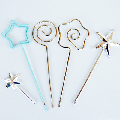 taobao agent Doll DIY props accessories handmade doll clothing accessories baton fairy stick five-pointed star stick magic wand new entry