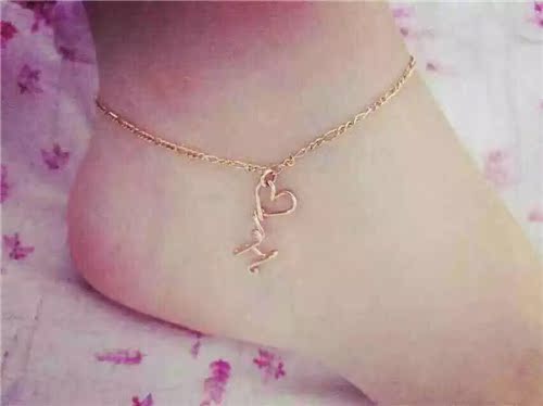 

Цепочка на ногу Miki 14K