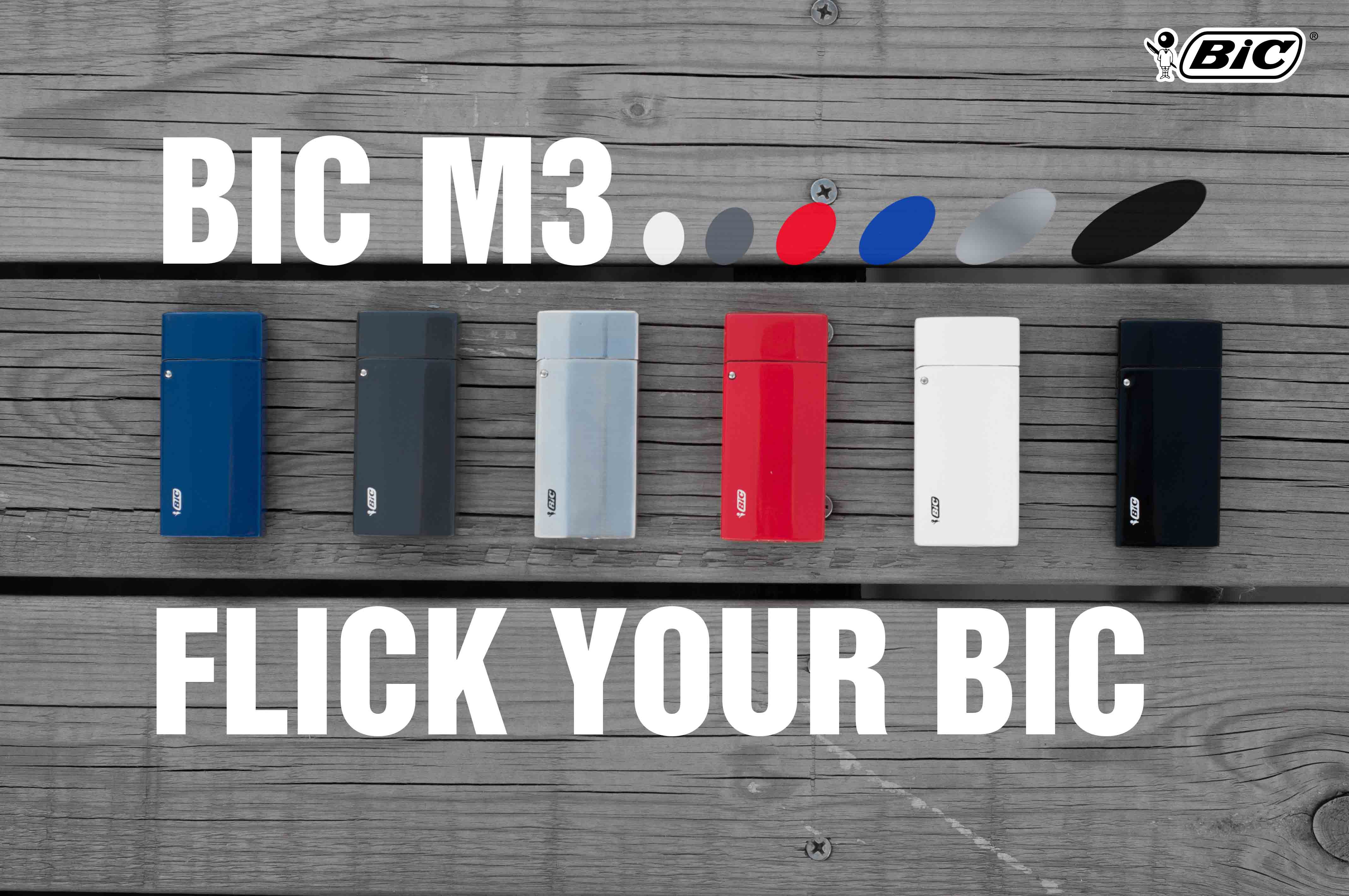 

Зажигалки BIC M3 J5