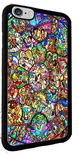 

Apple защитная плёнка для iPad Its own brand Disney All Characters Stained Glass Iphone Rubber Case Bla