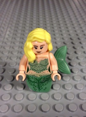 lego 乐高 加勒比海盗系列 人仔 美人鱼 poc025 出自4194 白帽湾