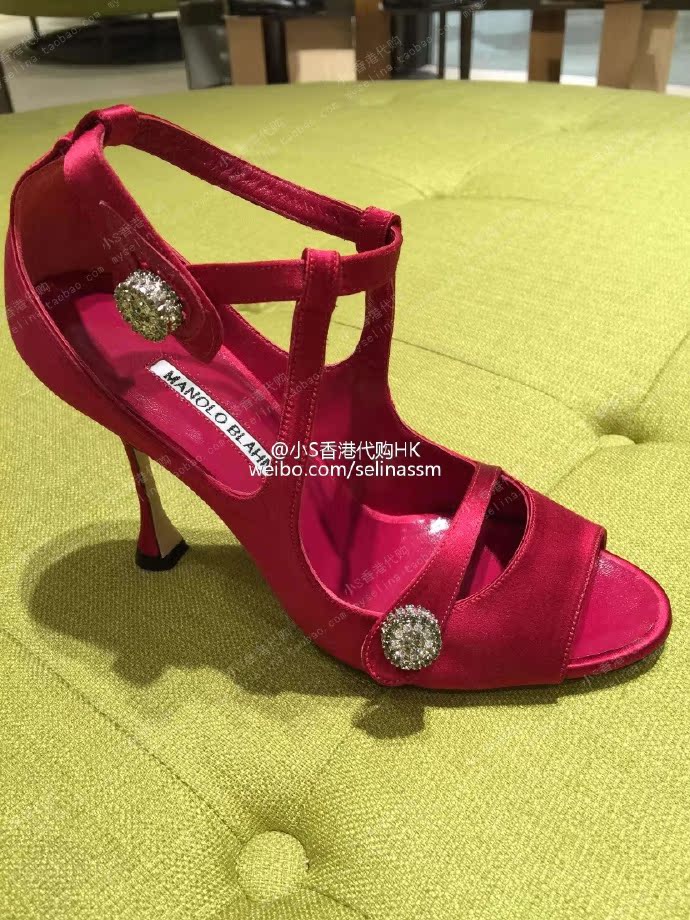 

Босоножки Manolo Blahnik 15SS