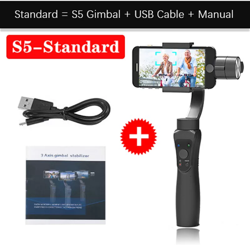 ORSDA S5B 3 Axis Handheld Stabilizer GIMBAL SMARTPHONE