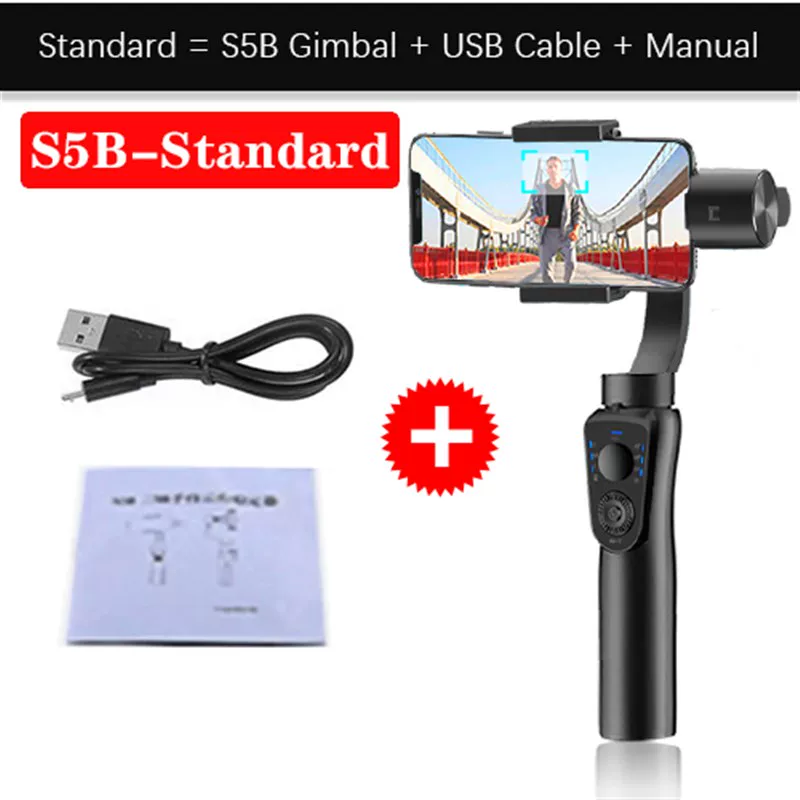 ORSDA S5B 3 Axis Handheld Stabilizer GIMBAL SMARTPHONE