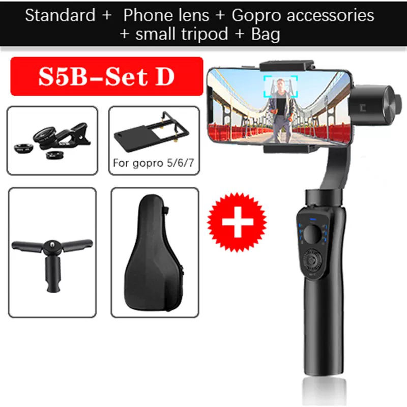 ORSDA S5B 3 Axis Handheld Stabilizer GIMBAL SMARTPHONE