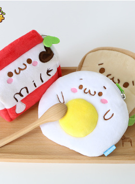 肚皮家[古怪舍]恶心萌-金鱼草 和风绉布零钱包鬼灯的冷彻周边包邮