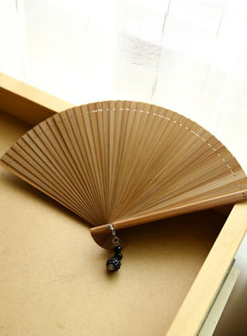 【竹安堂】全竹扇女扇折扇日式和风手工艺扇子中国风做工精致礼品