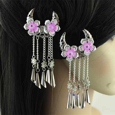 古装流苏头饰岳绮罗陈瑶 同款步摇发夹发簪发饰古风配饰cos发饰