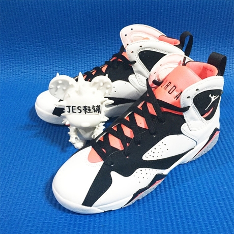 air jordan 7 hot lava gs aj7 热熔岩 黑白粉 熔岩 442960-106