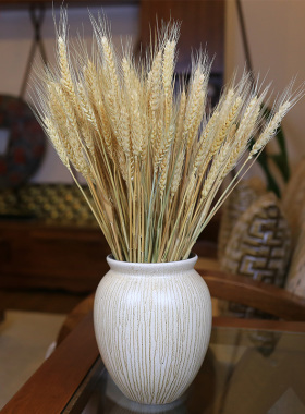 小麦花束 麦子麦穗干花 装饰花艺 仿真干花假花拍摄小道具永生花