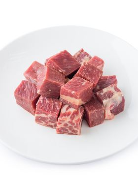 【酣畅】澳洲草饲牛腩块1000g 新鲜冷冻生牛肉红烧炖汤