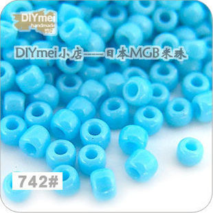 [742#] 2mm opaque general series | MGB rice bead 10g | Handmade | Imported rice beads