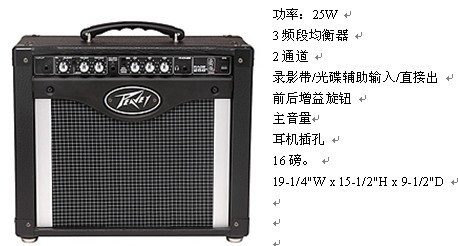 

Гитарный усилитель PEAVEY Rage258