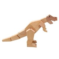 Серия динозавров Tyrannosaurus Creative Wooden Doll