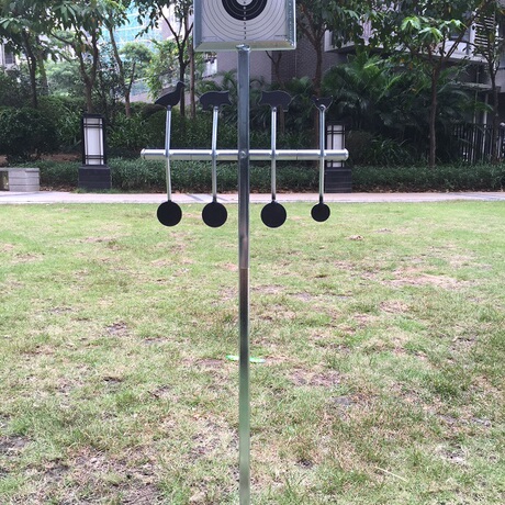 靶子射击靶子金属靶户外射击靶子金属靶子射击旋转靶弹弓靶泥丸靶