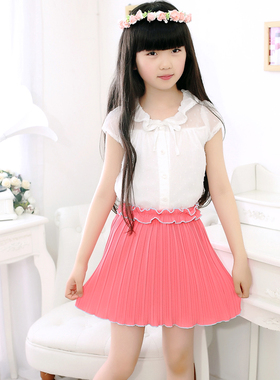 【女童百褶裙】_儿童短裙图片_女童裙子价格_搭配分享 - 爱逛街