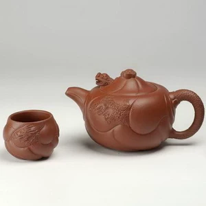 Коллекция yixing Zisha Pot Collection Huahua Primary 1980 -е, рыбацкий драконский горшок с одной фабричной базой, китайский бутик продуктов ранний чайник