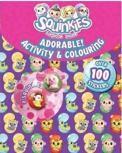 

Печатная продукция Squinkies Adorable! Activity Coloring Book