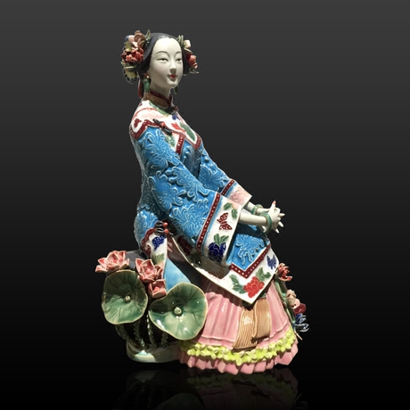 【石湾公仔】_人物仕女图片_精品仕女价格_搭配分享 - 爱逛街