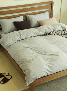 『韩国代购』时光感觉 优雅且温暖的柔和色调秋冬超柔床品