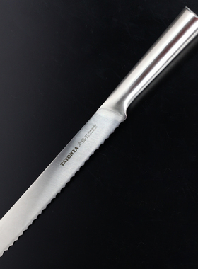 8-10寸12不锈钢吐司面包刀蛋糕锯刀土司锯齿切刀烘焙工具烘培切片