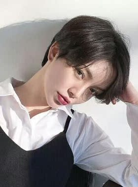 00       lqc297   发布了  韩国中分刘海假发女短发中性发套短直发