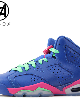 乔飞天下 air jordan 6 game royal aj6 乔6 冰蓝粉 543390-439