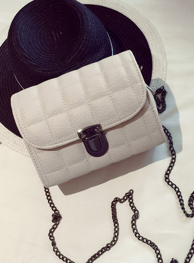 安妮anni7   发布了  女包夏季新款韩版简约迷你小方链条女士小包