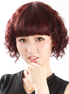 发布了                          真发假发女短发