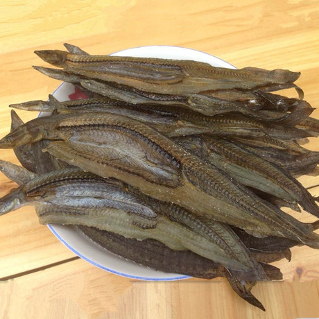 湖北特產洪湖野生魚乾刺鰍刀鰍幹農家自制沙鰍魚乾泥鰍乾貨300克