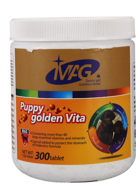 小宠优能钙狗狗液体钙幼犬健骨补钙大型犬金毛泰迪犬宠物补钙液体