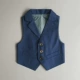 Синий жилет