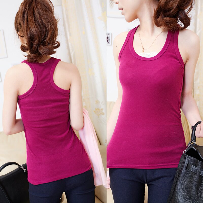 y字吊带 修身纯棉工字小背心 bk0034_推荐淘宝好看的纯棉吊带背心