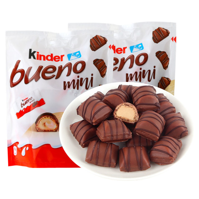 Jianda Colorful Music Mini Hazelnut Wafer Chocolate Mini Milk Hazelnut Sandwich Children's Gift Candy Snacks