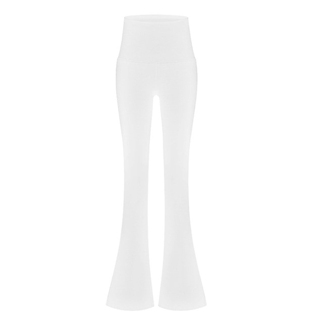 White high waist honey hip yoga pants in spring and summer shark leather super elastic tight slimming pants for women