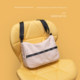 Hiatus Korean version of niche design brand nylon cloth shoulder bag ins, simple casual men's and women's same shoulder bag