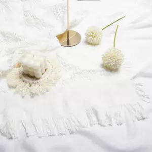 Ins奶白桌布 新人首单立减十元 22年2月 淘宝海外