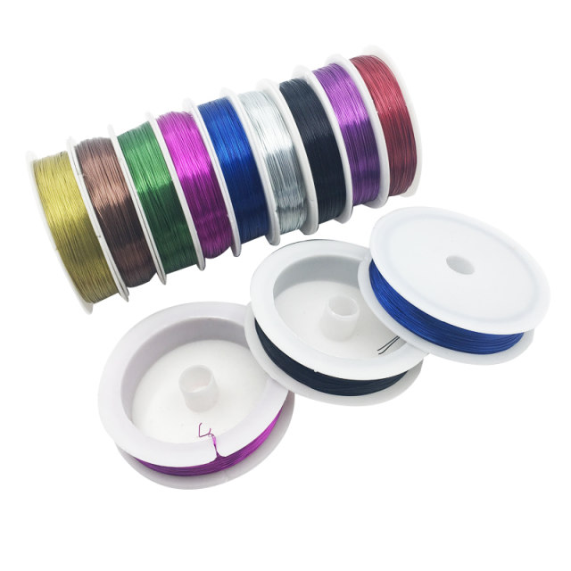 DIY fine iron silk kindergarten handmade color fine soft tausti gardener wiring wool woven flower art material
