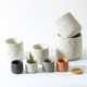 Cement flower pot Nordic style simple creative potted green plants large sandstone large sandstone volcanic stone natural texture
