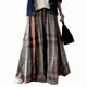 Wear lightweight, sporty and new feeling in all seasons 2025 spring and summer new Japanese expensive brand long printed skirt